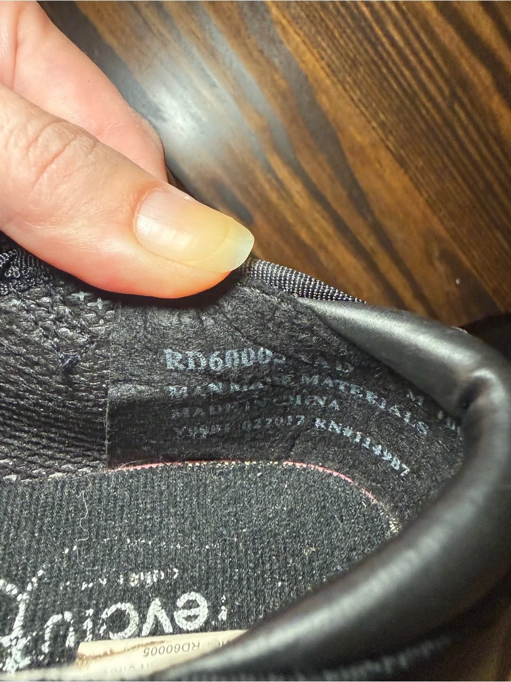 Revolution Girls Black Tap Shoes